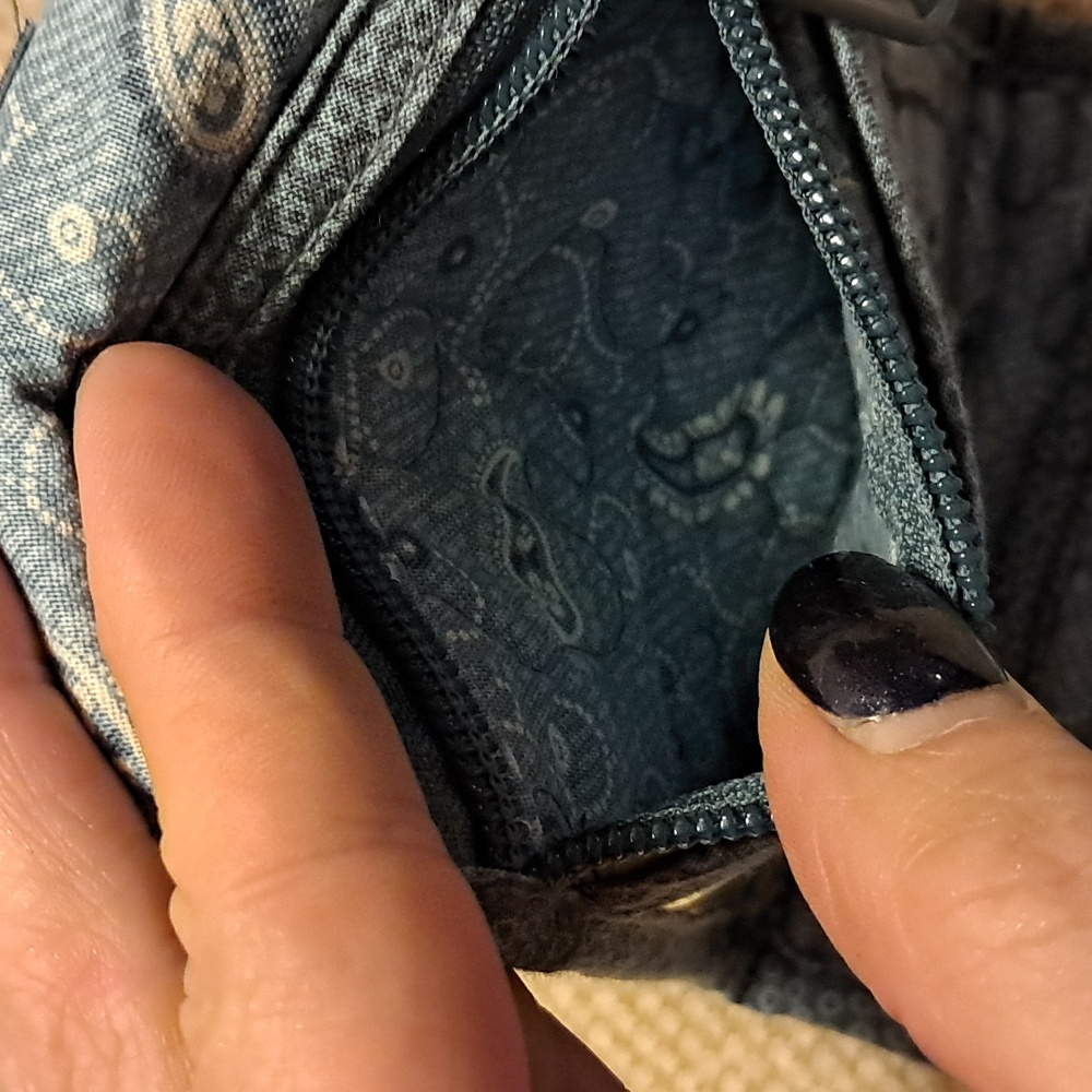 Donna Sharp Blue Patchwork Quilted Wallet - image 7